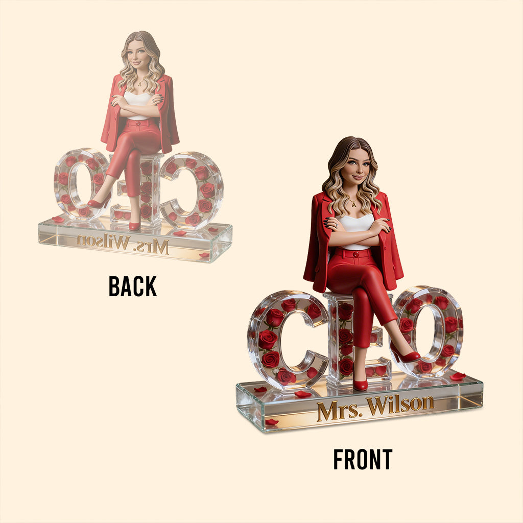 Custom Any Photo - Personalized Colleague Custom Shaped Acrylic Plaque