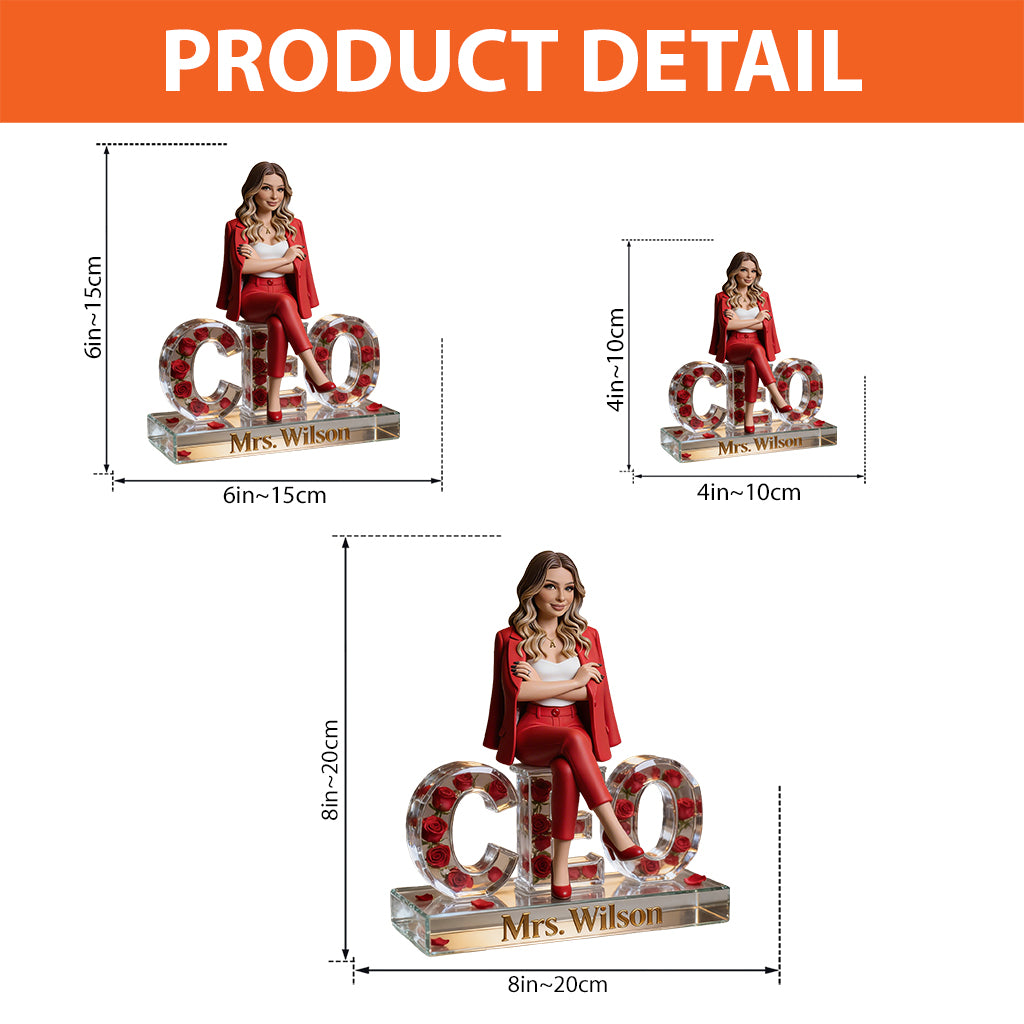 Custom Any Photo - Personalized Colleague Custom Shaped Acrylic Plaque