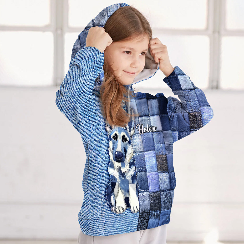 Love German Shepherds - Personalized Dog All Over Shirt