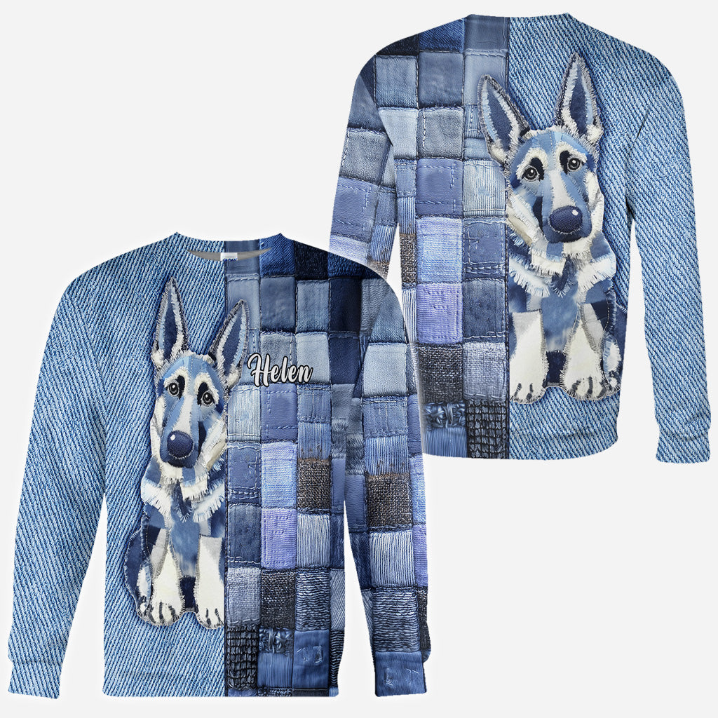 Love German Shepherds - Personalized Dog All Over Shirt