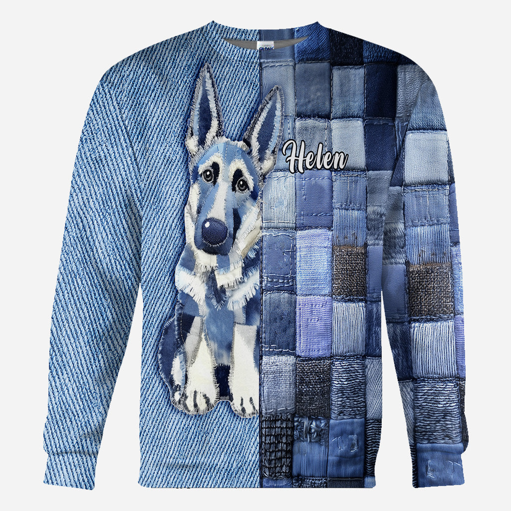 Love German Shepherds - Personalized Dog All Over Shirt