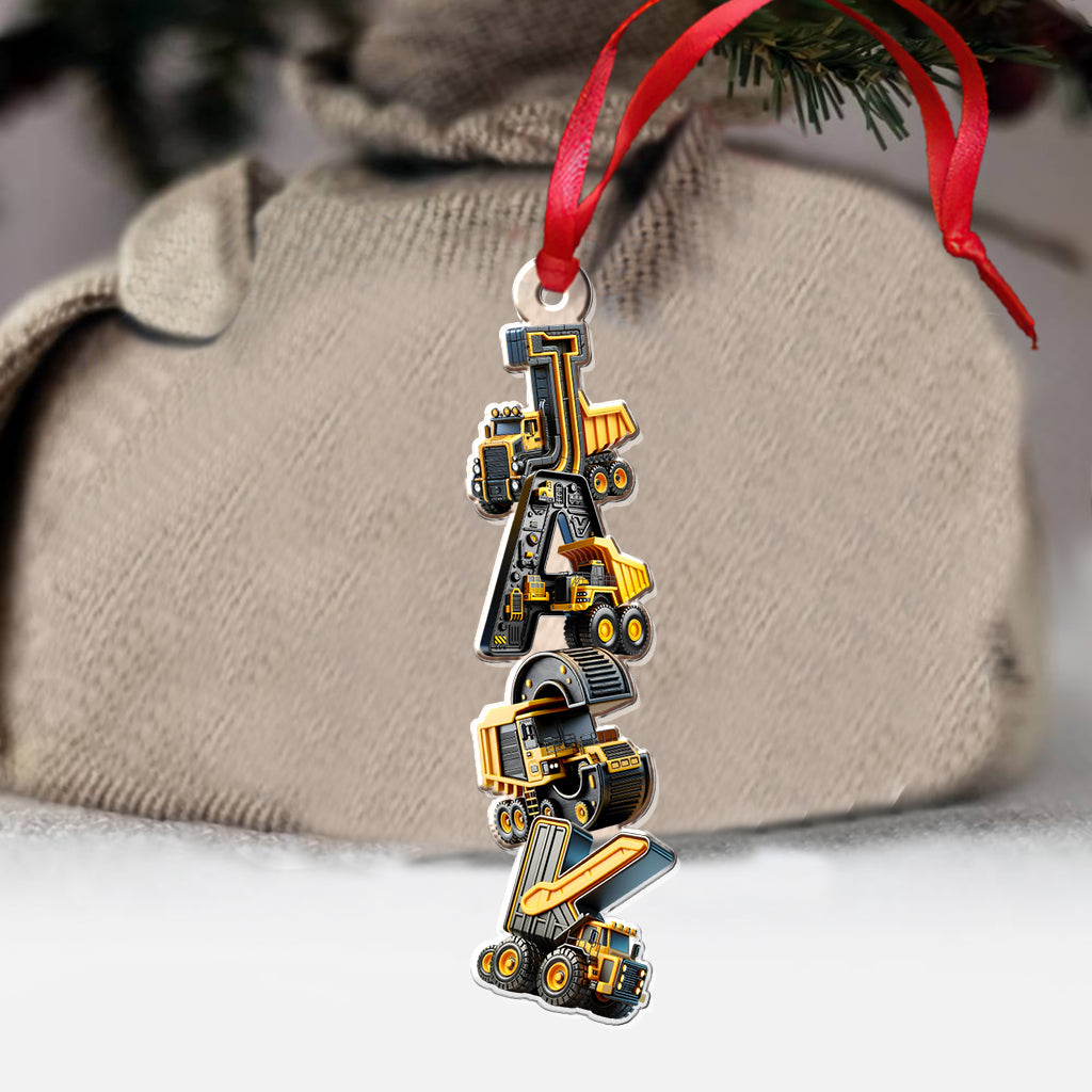 Perfect Christmas Gift For Kids - Personalized Kid Transparent Ornament