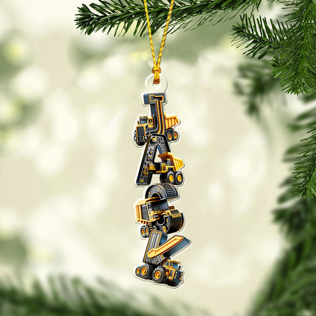 Perfect Christmas Gift For Kids - Personalized Kid Transparent Ornament