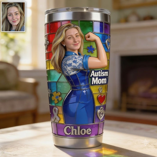 Sensibilisation à l'autisme - Tasse personnalisée