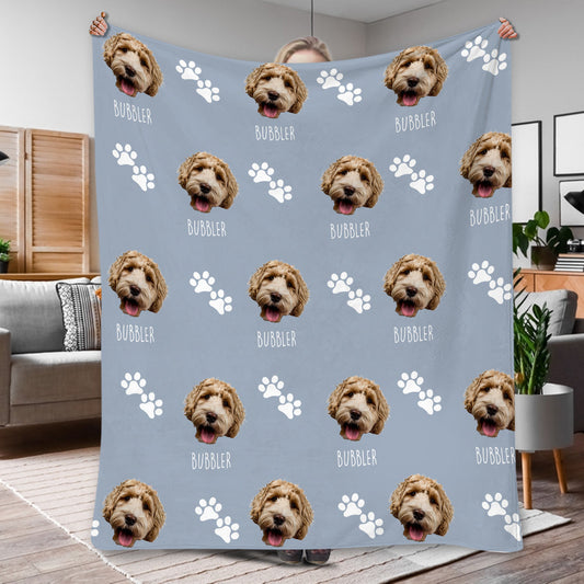 Cute Dogs Cats Pets Lovers - Personalized Dog Blanket
