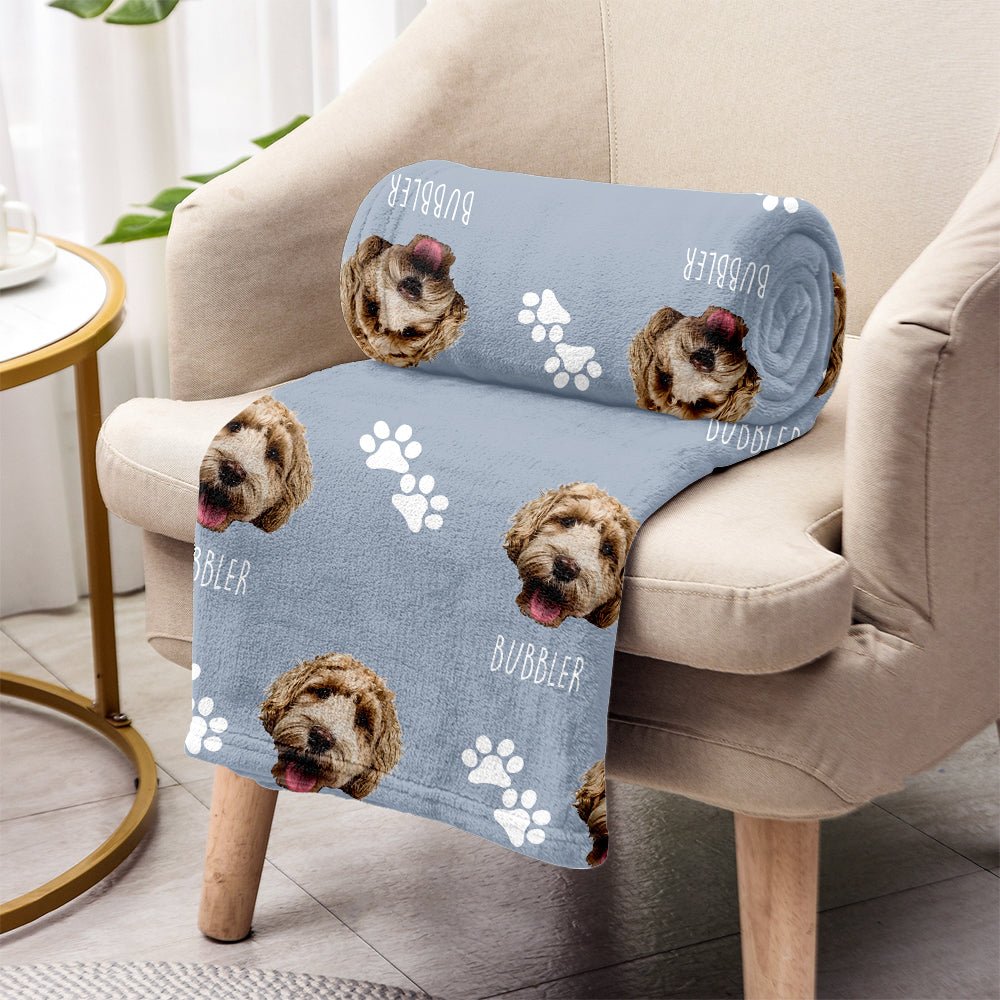 Cute Dogs Cats Pets Lovers - Personalized Dog Blanket