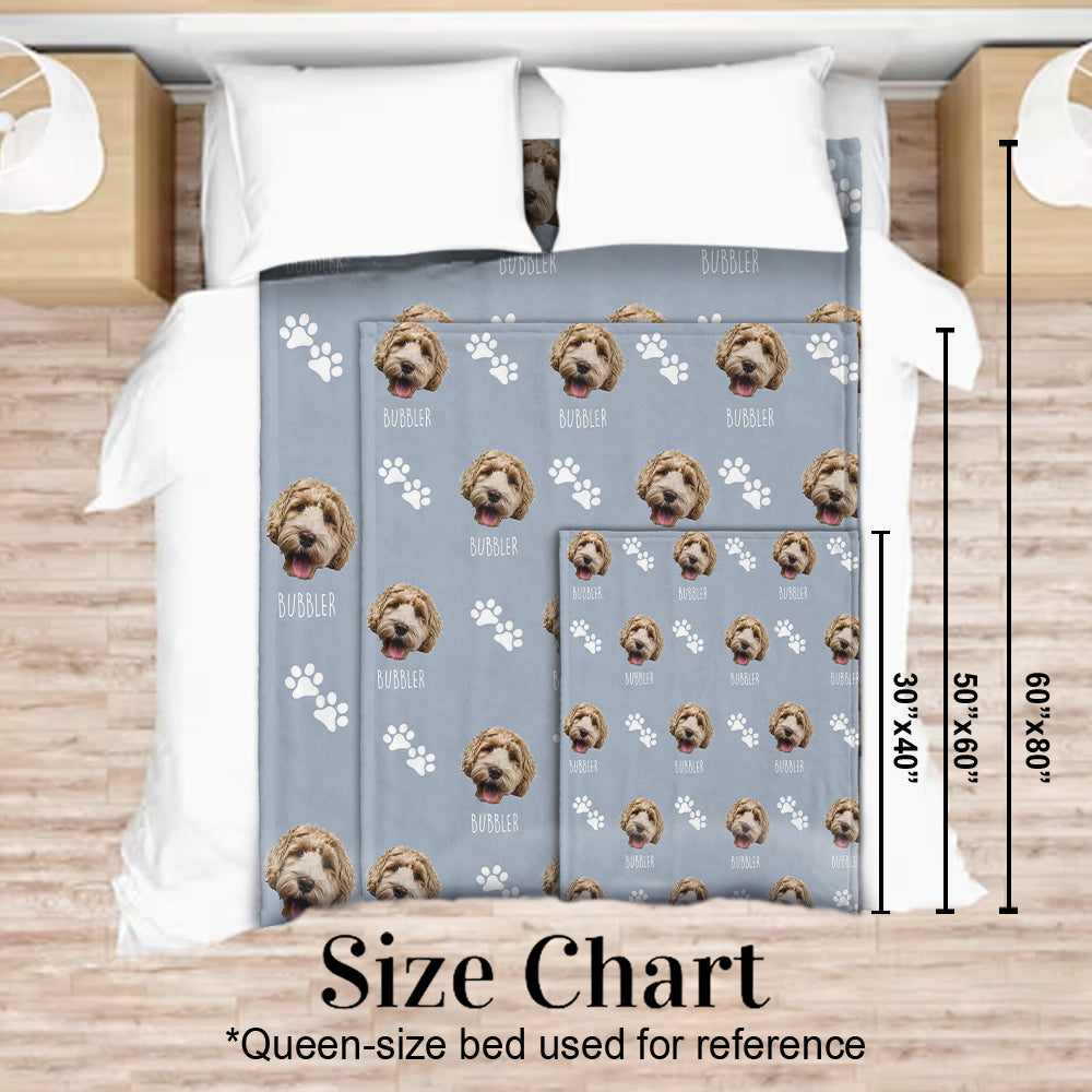 Cute Dogs Cats Pets Lovers - Personalized Dog Blanket