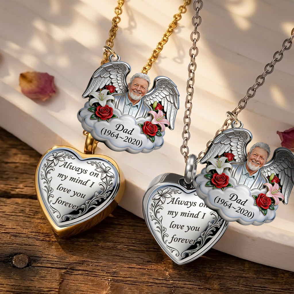 Urn Necklace for Ashes, Cremation Jewelry Necklace, Memorial Gift - Personalized Memorial Urn Pendant Necklace