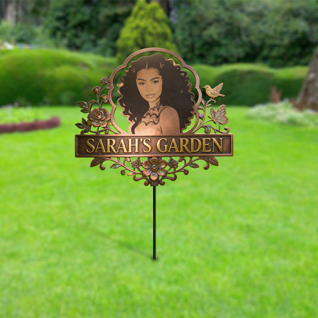 Le jardinage est mon âme - Art de jardin en métal personnalisé