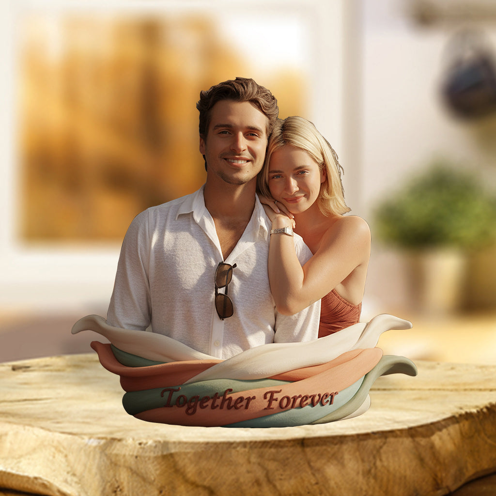 Custom From Any Photo - Personalized Couple Custom Shaped Acrylic Plaque