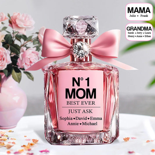 No1 Mom Ever - Personalized Mother Custom Shaped Acrylic Plaque