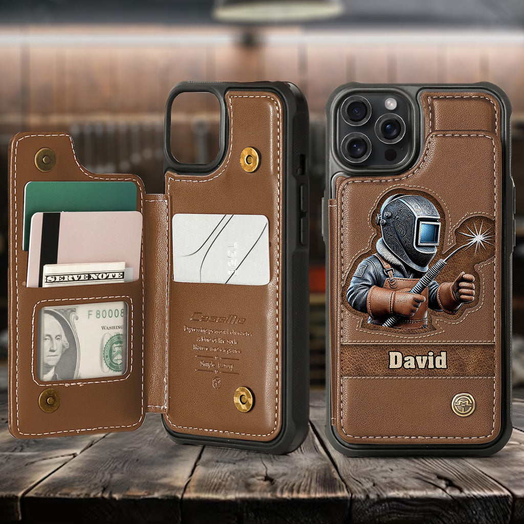 Aus Starken werden Schweißer – Personalisierte Handyhülle mit Schweißer-Motiv