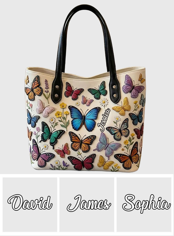 Liebe Schmetterlinge - Personalisierte Schmetterling Tragetasche