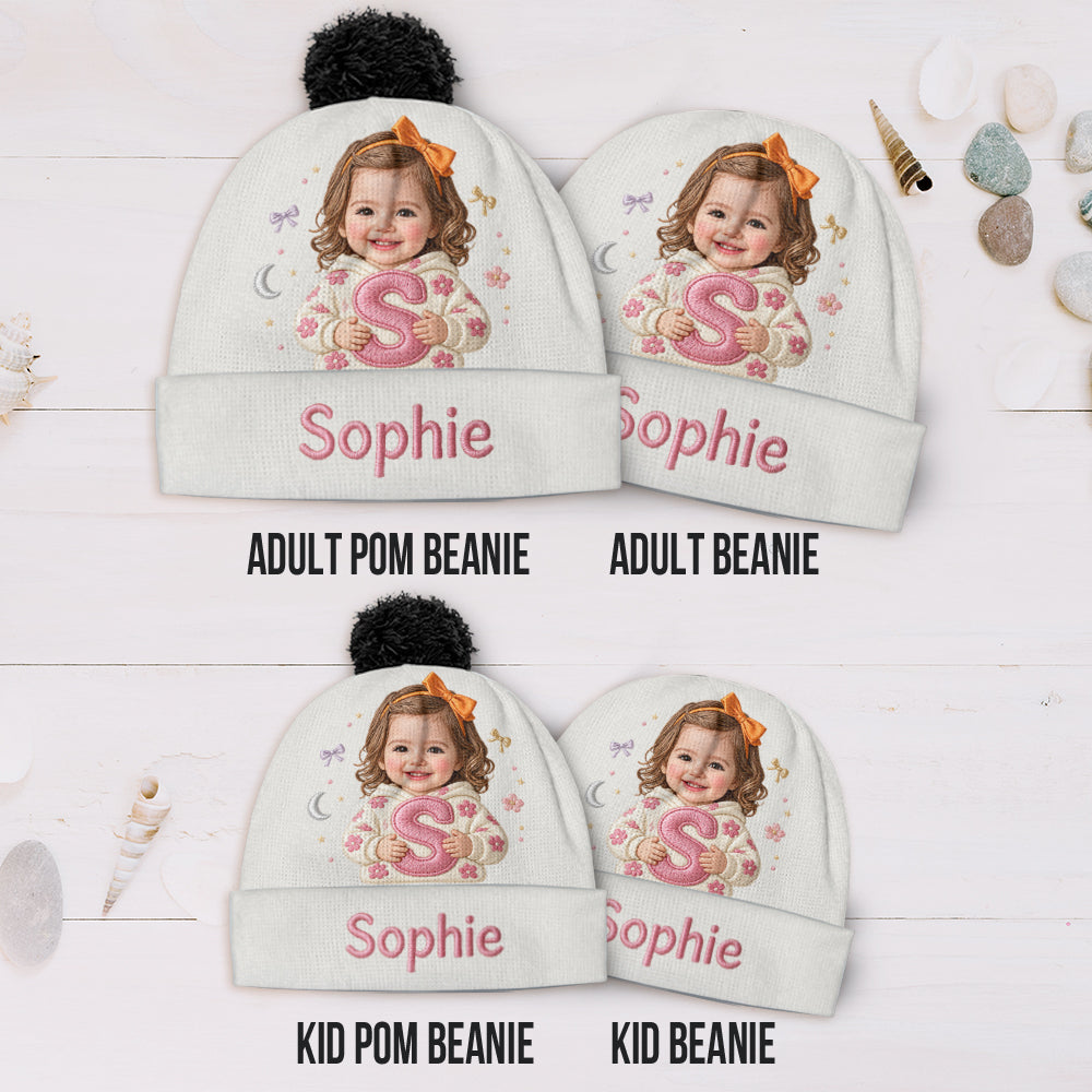 Custom Any Kid Photo - Personalized Kid Beanie Hat