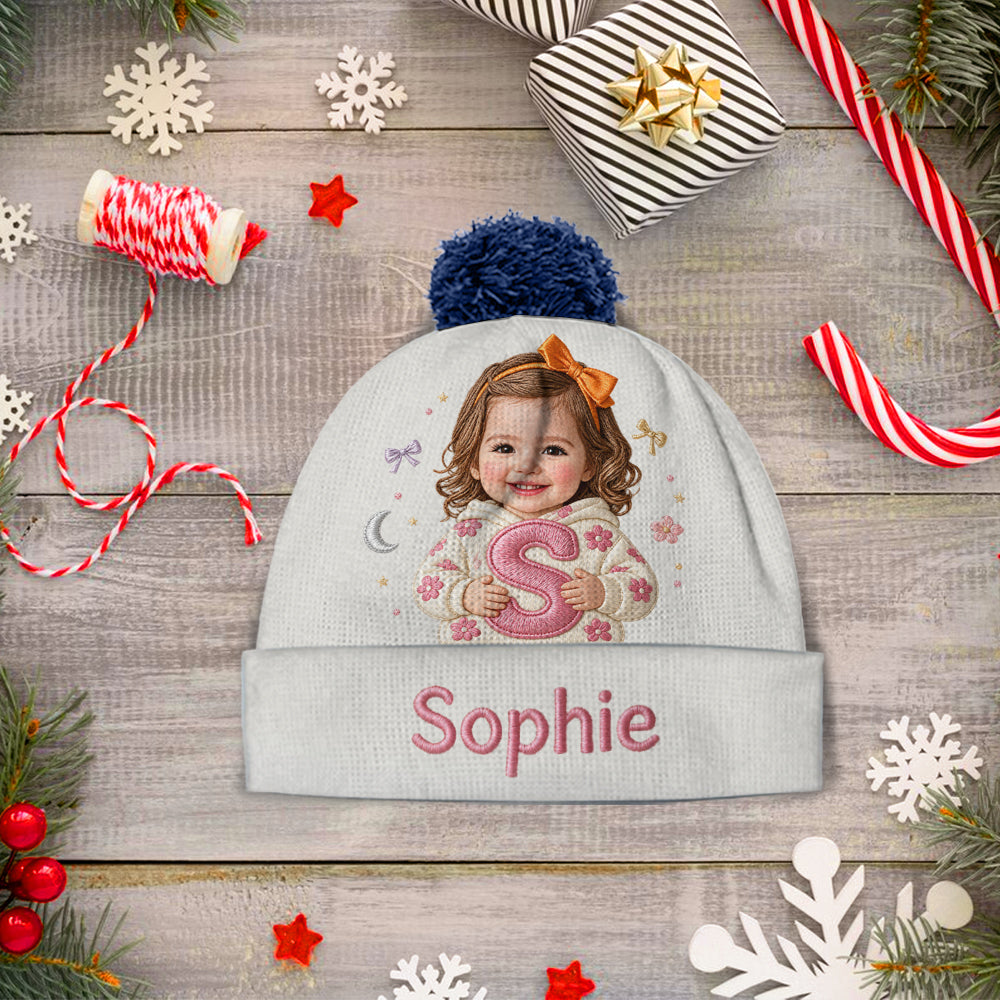 Custom Any Kid Photo - Personalized Kid Beanie Hat