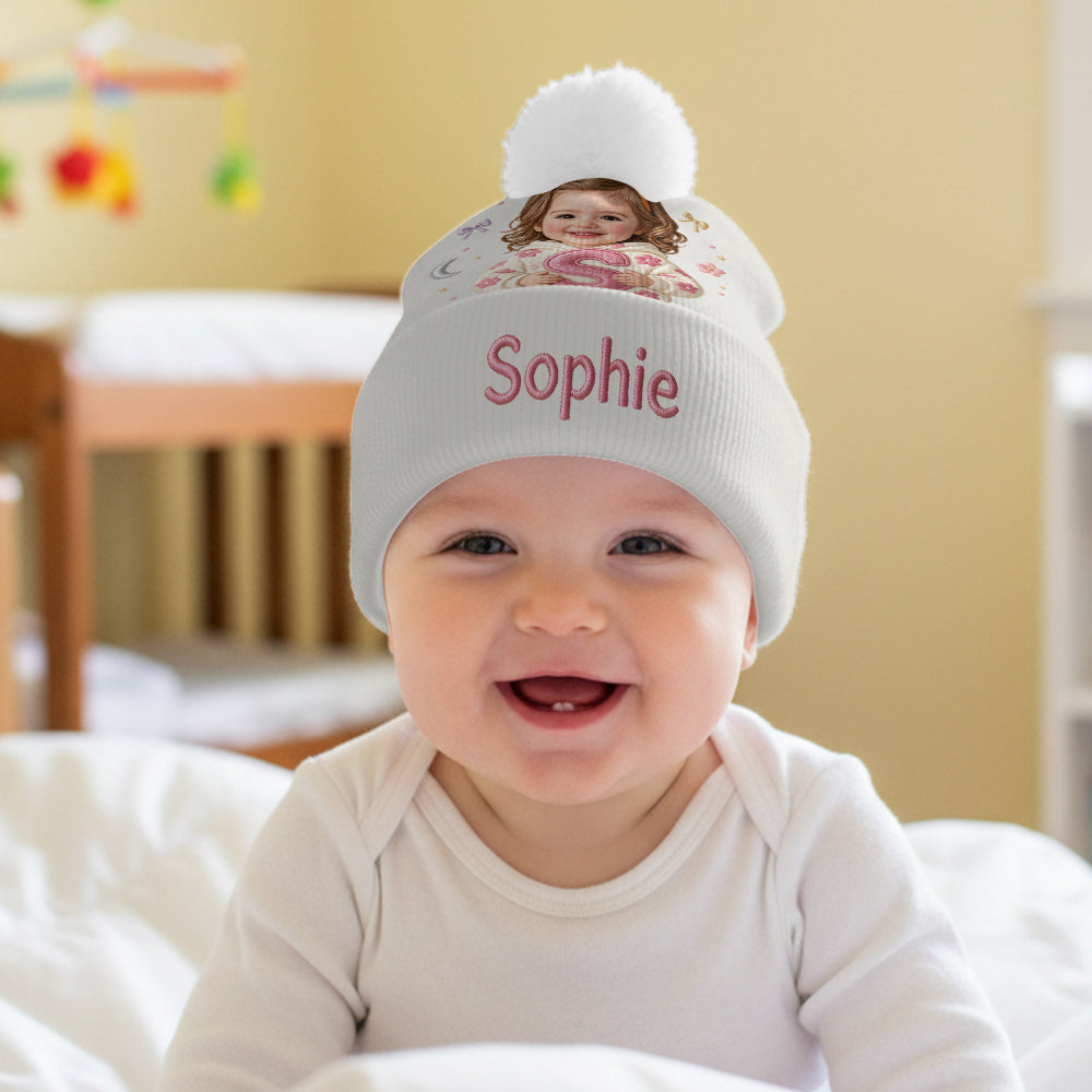 Custom Any Kid Photo - Personalized Kid Beanie Hat