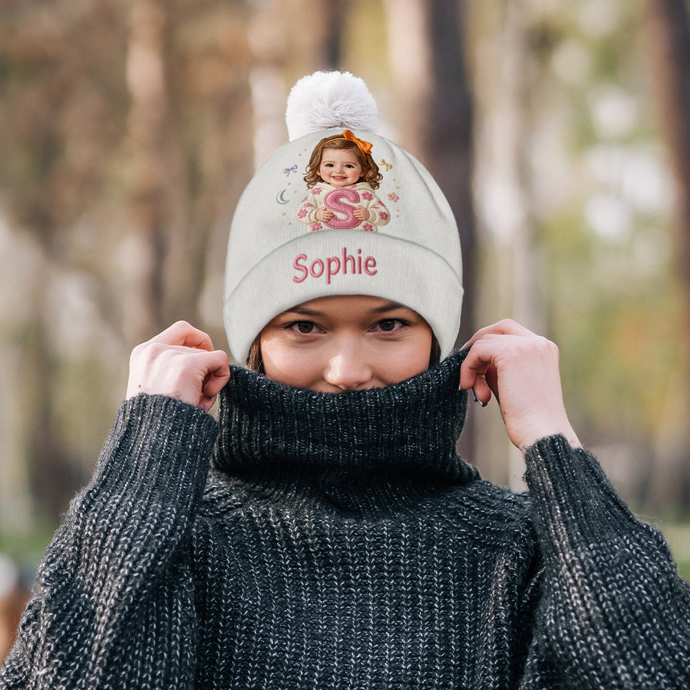 Custom Any Kid Photo - Personalized Kid Beanie Hat