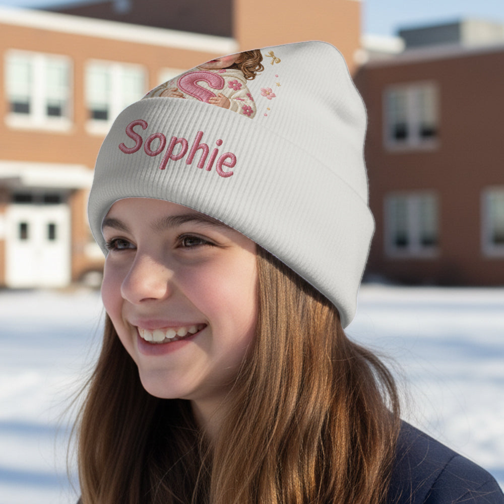 Custom Any Kid Photo - Personalized Kid Beanie Hat