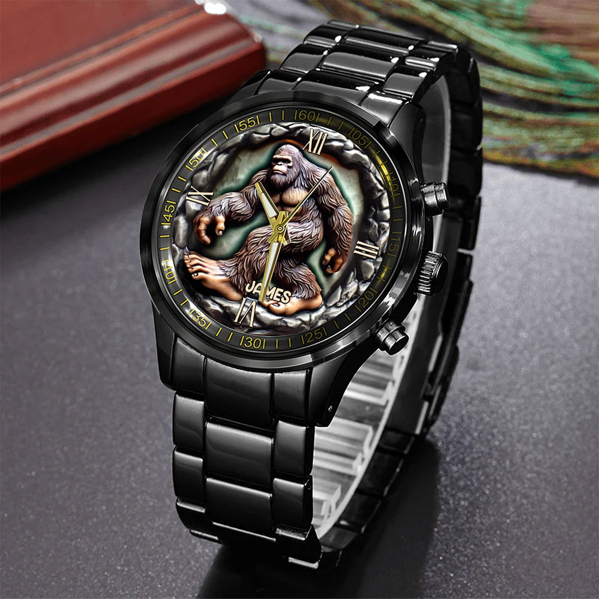 Mystical Creature - Personalized Bigfoot Hand Watch