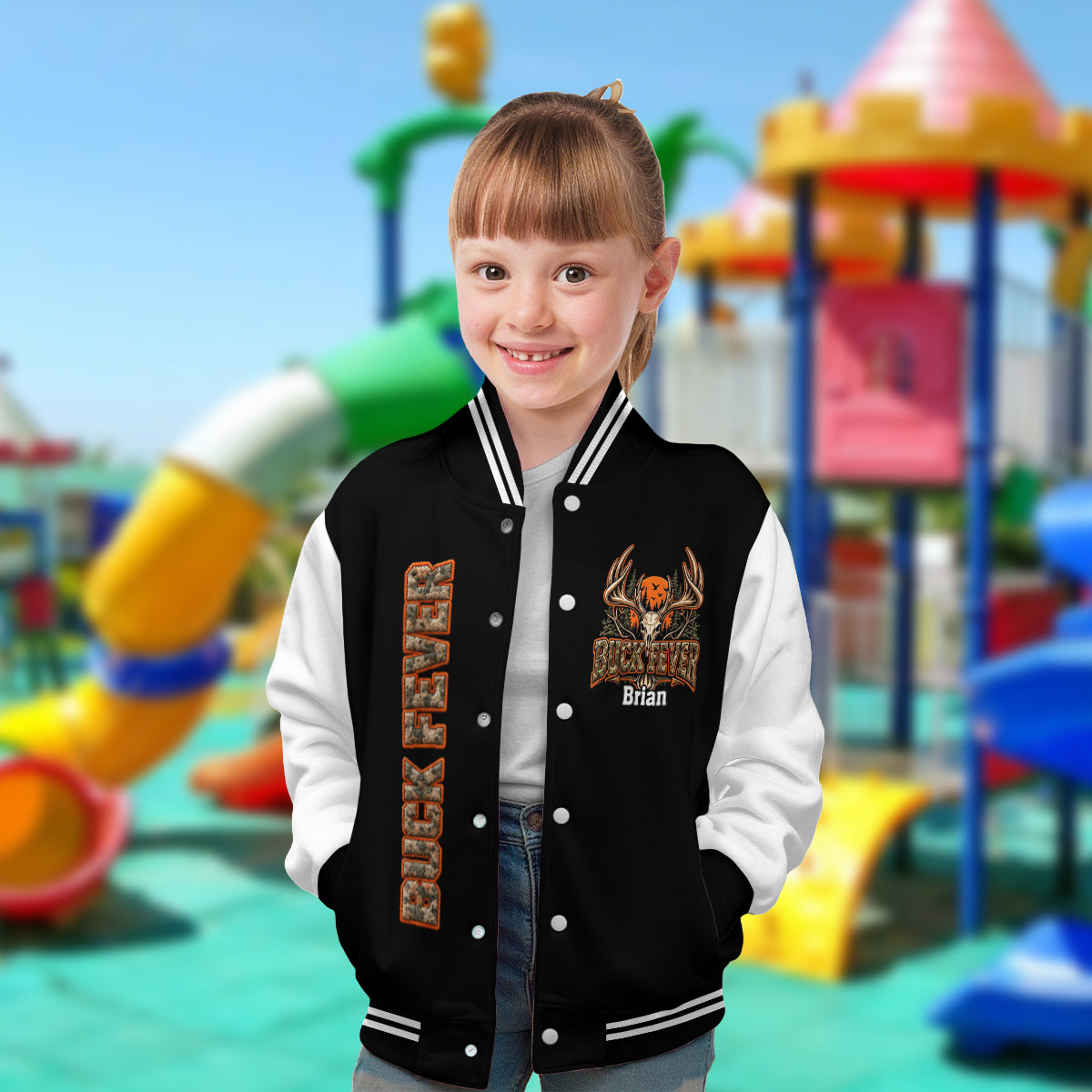 Buck Fever - Personalized Hunting Varsity Jacket