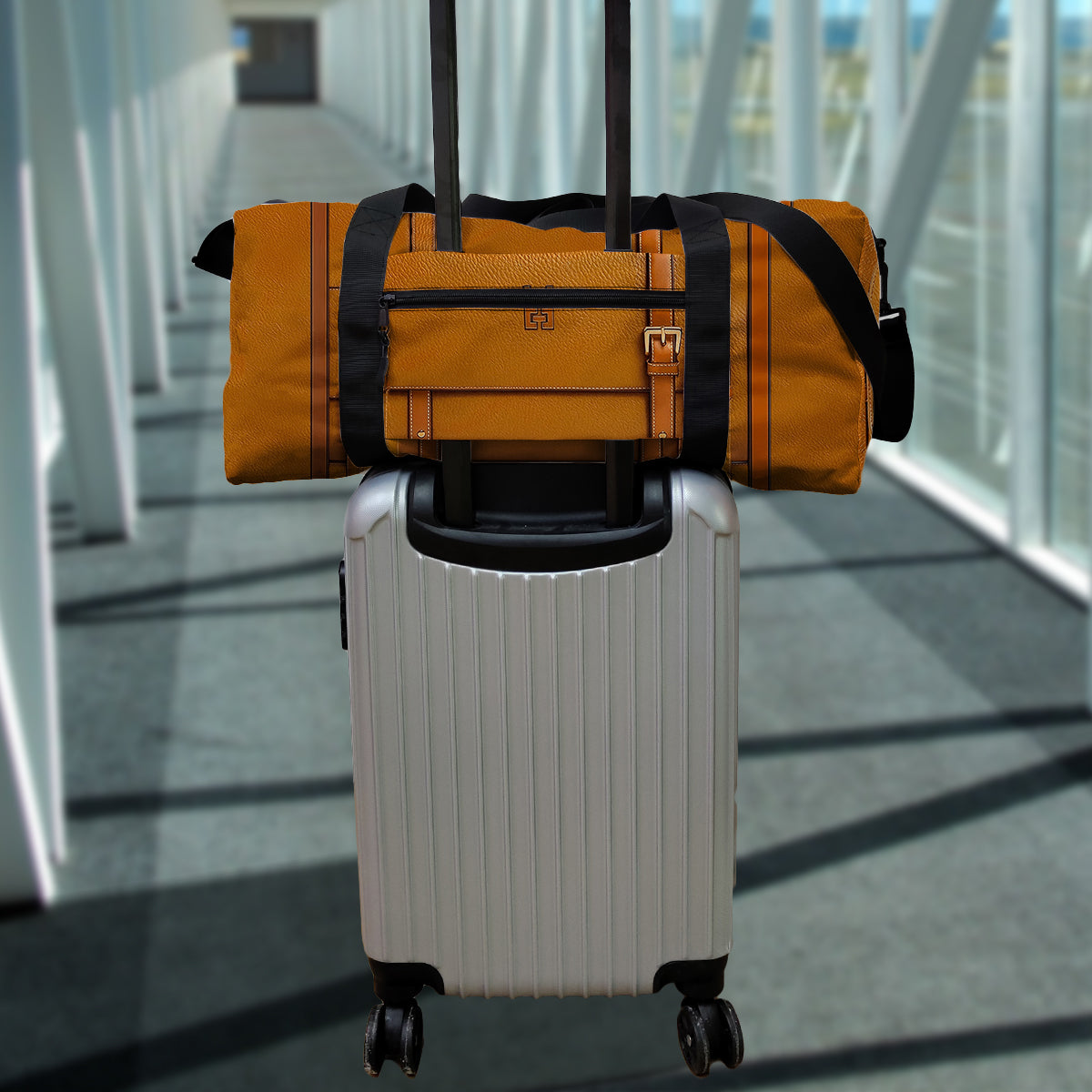 Cute Dachshund - Personalized Dachshund Duffle Bag