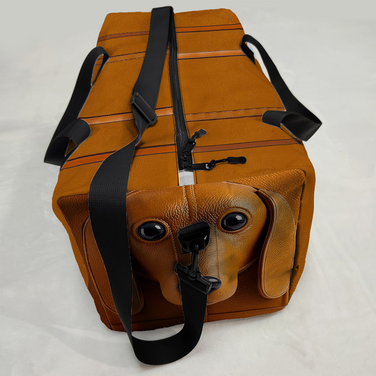 Cute Dachshund - Personalized Dachshund Duffle Bag