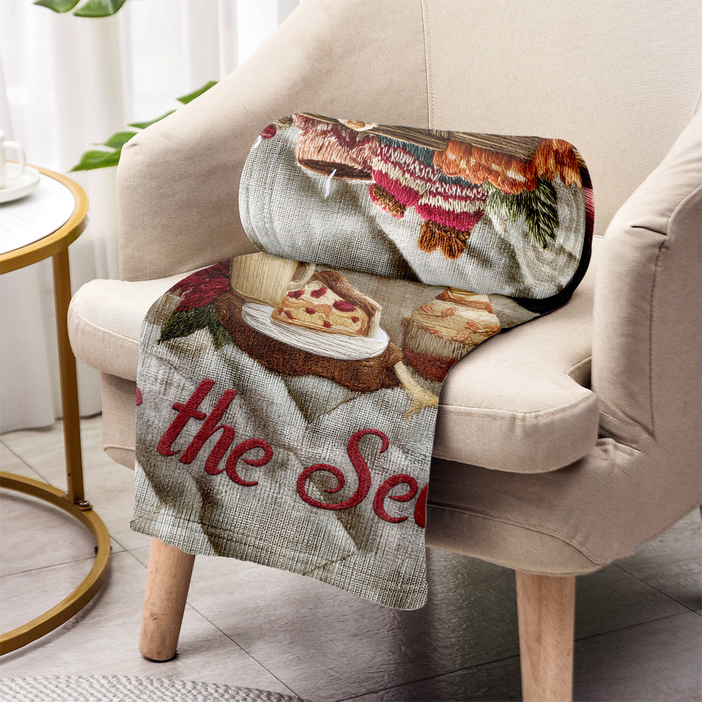 Die Jahreszeit ist da – personalisierte Herbstdecke