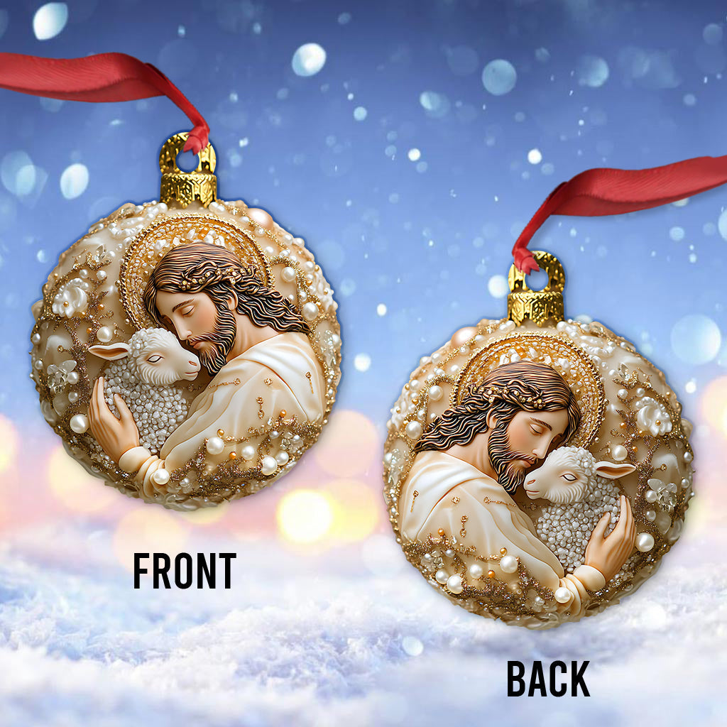 Jesus Loves You - Christian Ornament