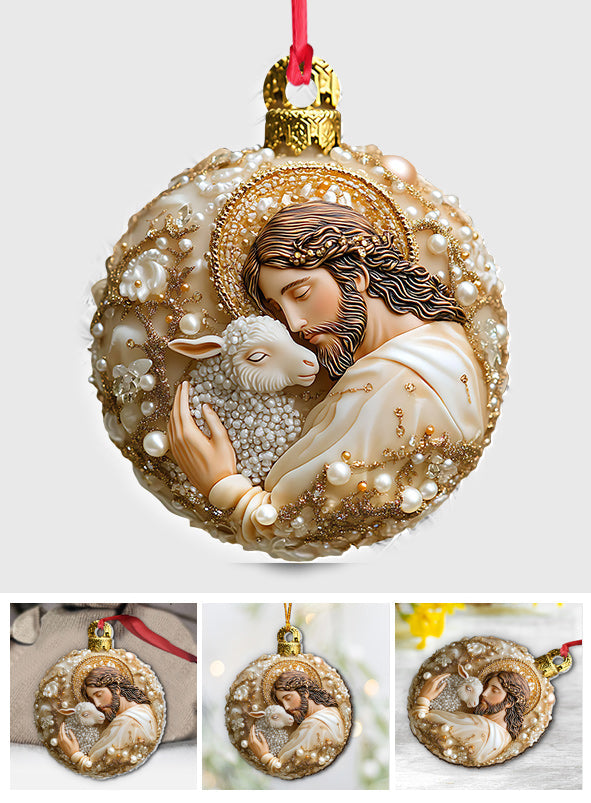 Jesus Loves You - Christian Ornament