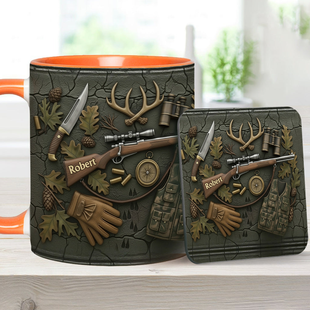 Love Hunting - Personalized Hunting Accent Mug
