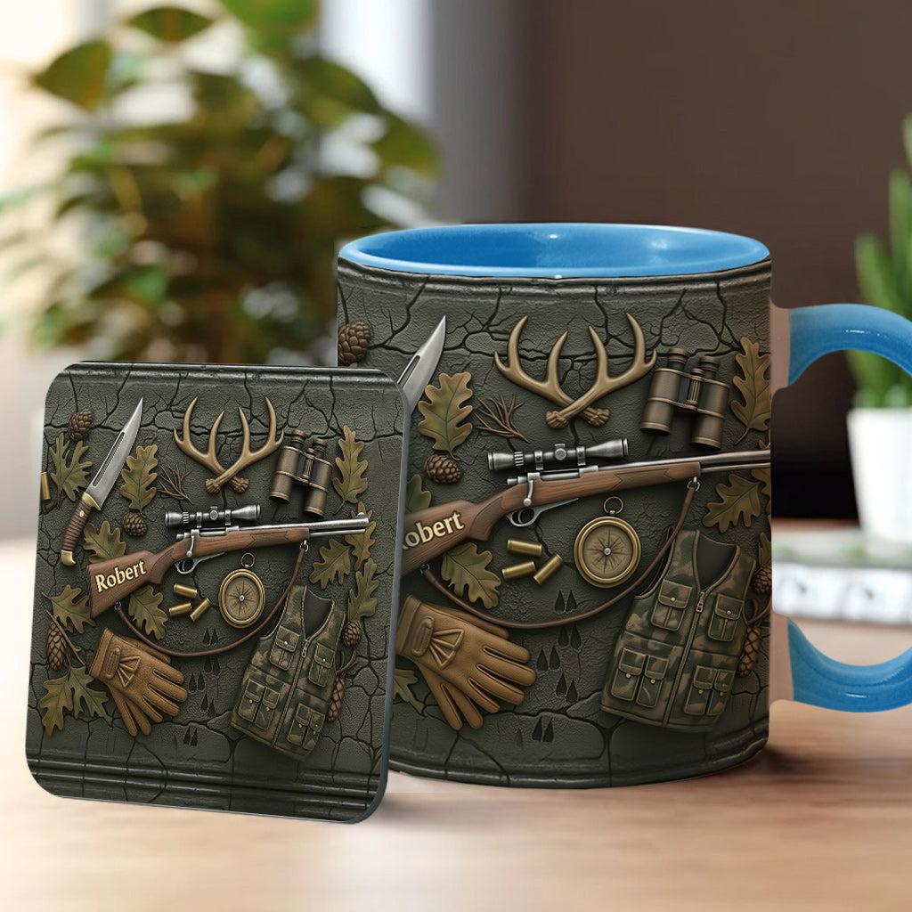 Love Hunting - Personalized Hunting Accent Mug