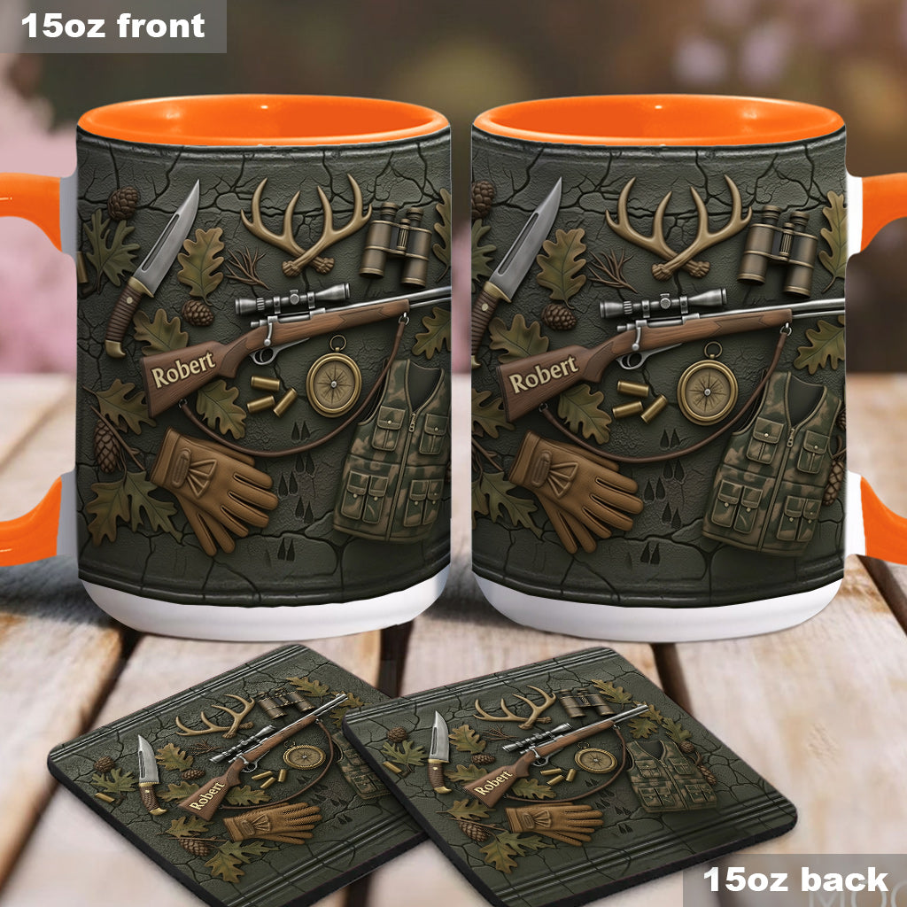 Love Hunting - Personalized Hunting Accent Mug