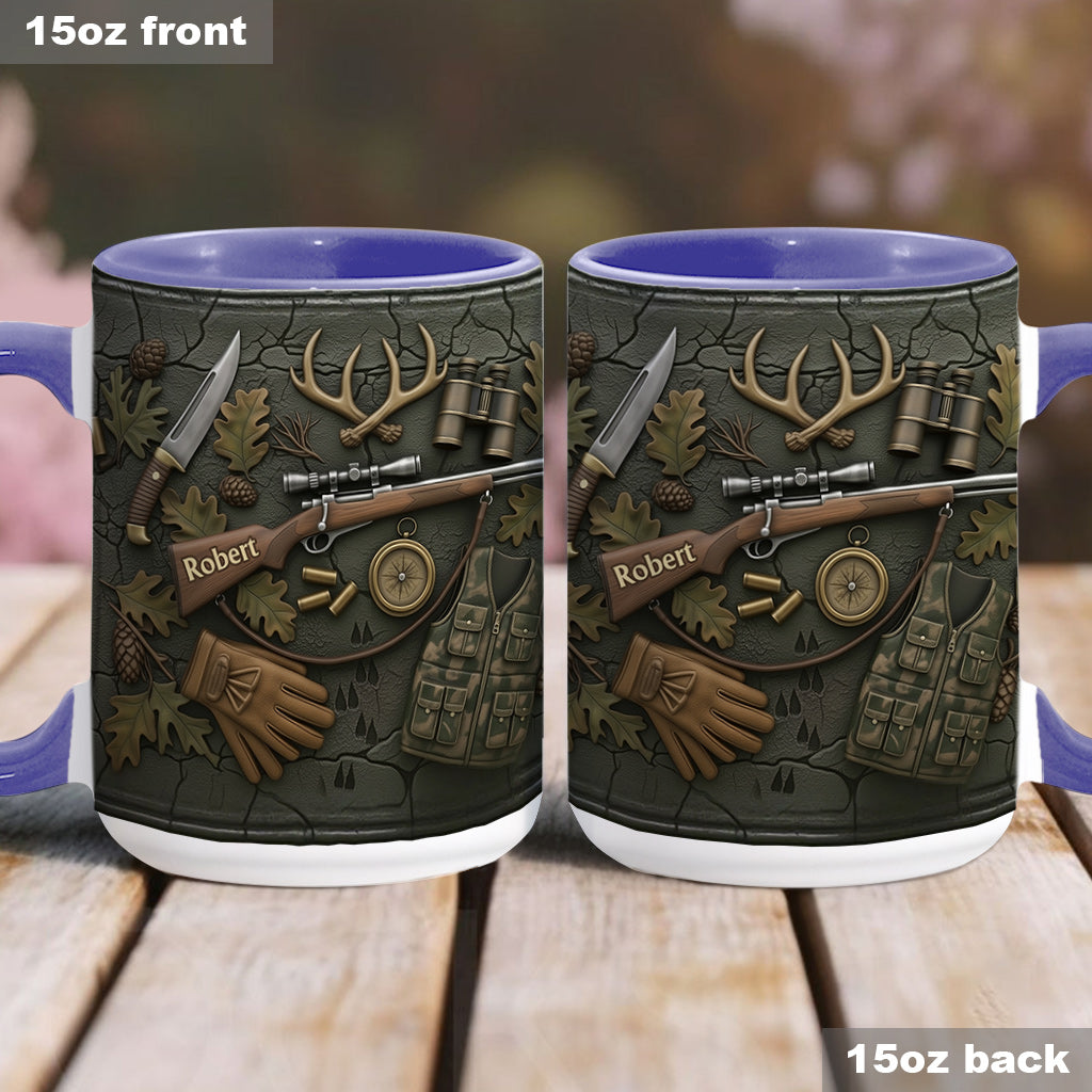 Love Hunting - Personalized Hunting Accent Mug