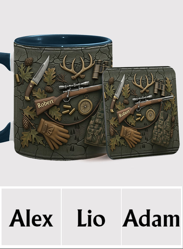 Love Hunting - Personalized Hunting Accent Mug