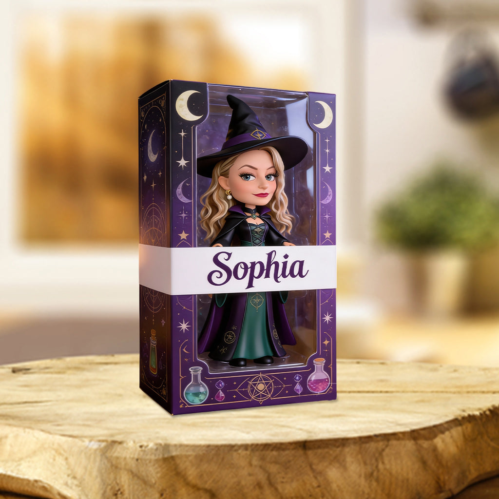 Magical Witch - Personalized Witch Custom Shaped Acrylic Plaque