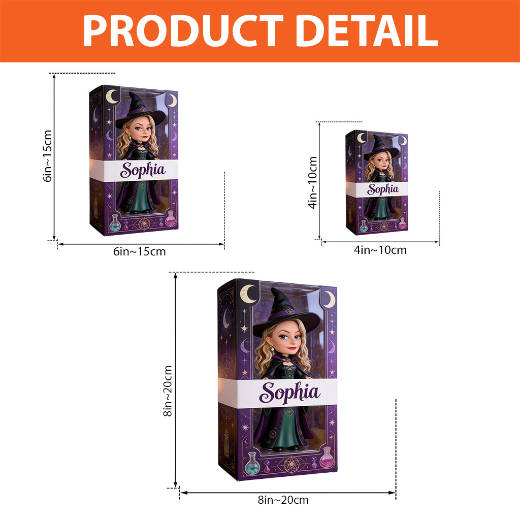 Magical Witch - Personalized Witch Custom Shaped Acrylic Plaque