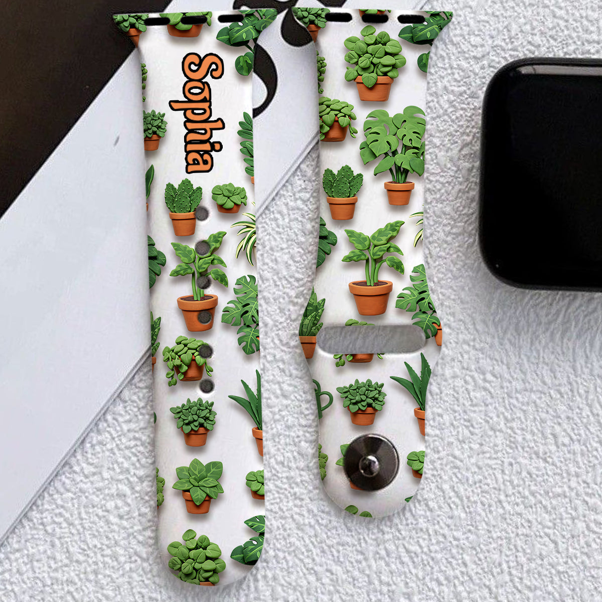 I Really Do Need All These Plants - Personalized Gardening Apple Watch Band