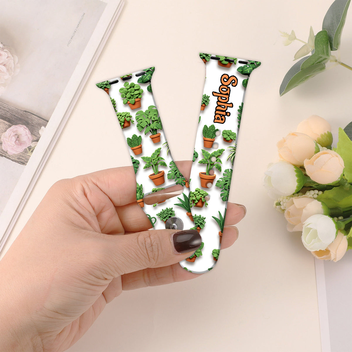 I Really Do Need All These Plants - Personalized Gardening Apple Watch Band