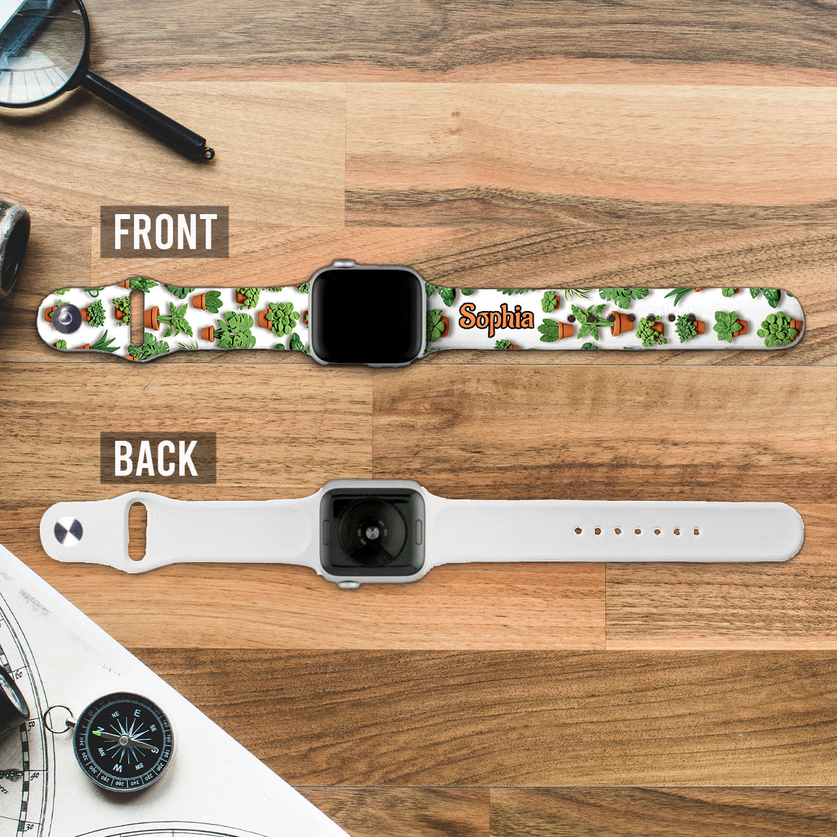 I Really Do Need All These Plants - Personalized Gardening Apple Watch Band