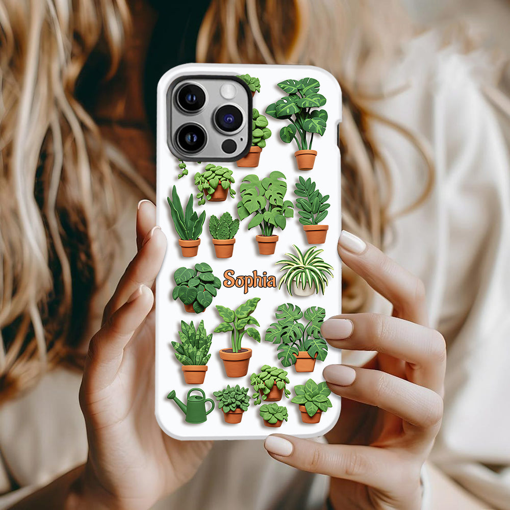 J'ai vraiment besoin de toutes ces plantes - Coque de téléphone personnalisée avec impression intégrale sur le thème du jardinage