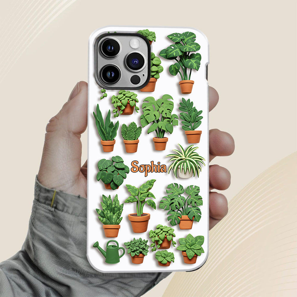 J'ai vraiment besoin de toutes ces plantes - Coque de téléphone personnalisée avec impression intégrale sur le thème du jardinage