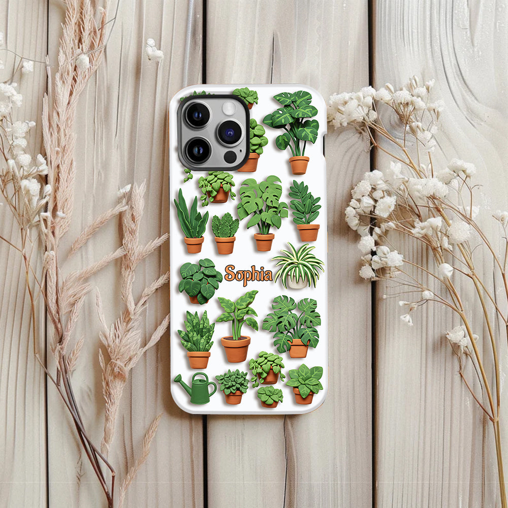 J'ai vraiment besoin de toutes ces plantes - Coque de téléphone personnalisée avec impression intégrale sur le thème du jardinage