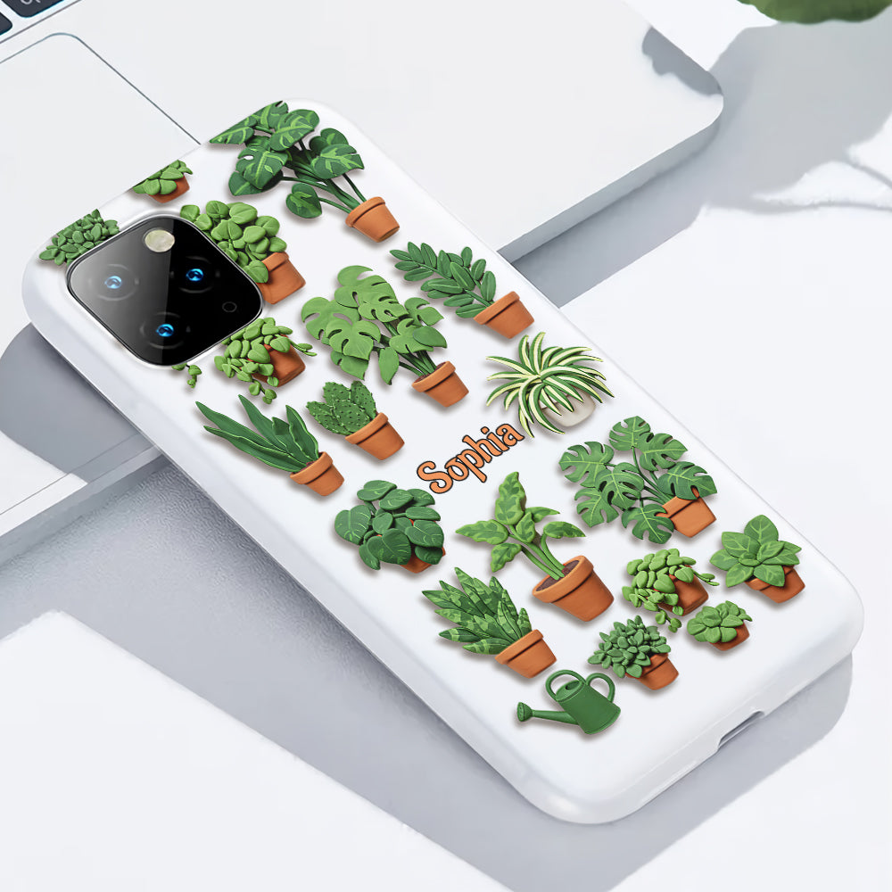 J'ai vraiment besoin de toutes ces plantes - Coque de téléphone personnalisée avec impression intégrale sur le thème du jardinage