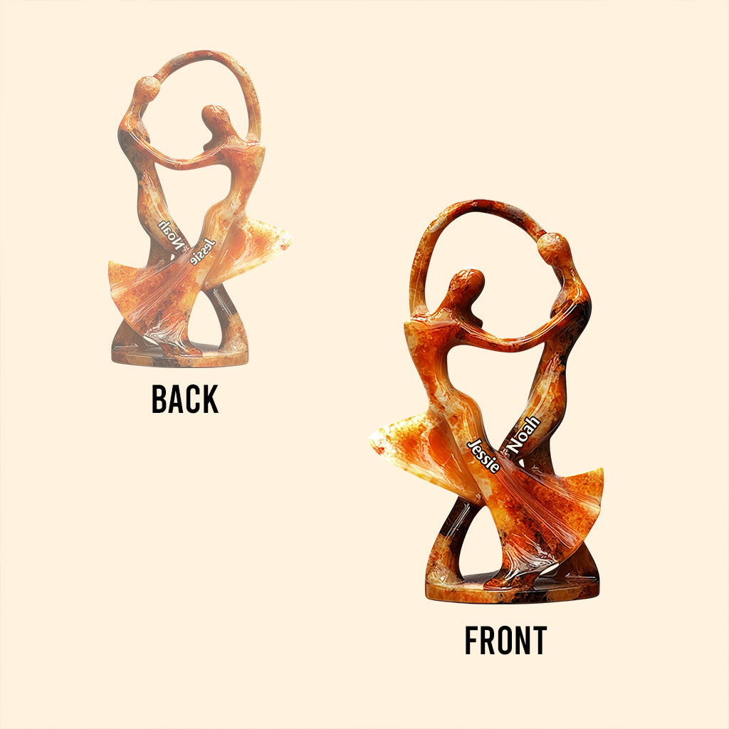 Dancing With You Feels Like Magic - Personalized Couple Custom Shaped Acrylic Plaque