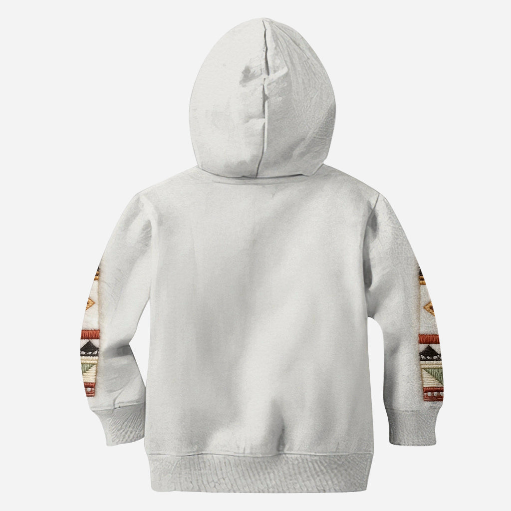 Schwarze Geschichte und Kultur – Personalisiertes T-Shirt mit afroamerikanischem Allover-Print