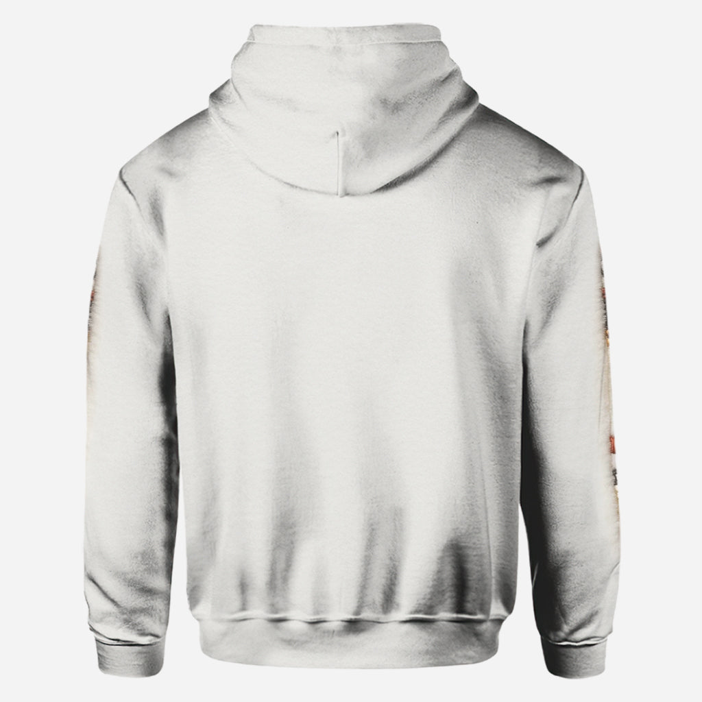 Schwarze Geschichte und Kultur – Personalisiertes T-Shirt mit afroamerikanischem Allover-Print