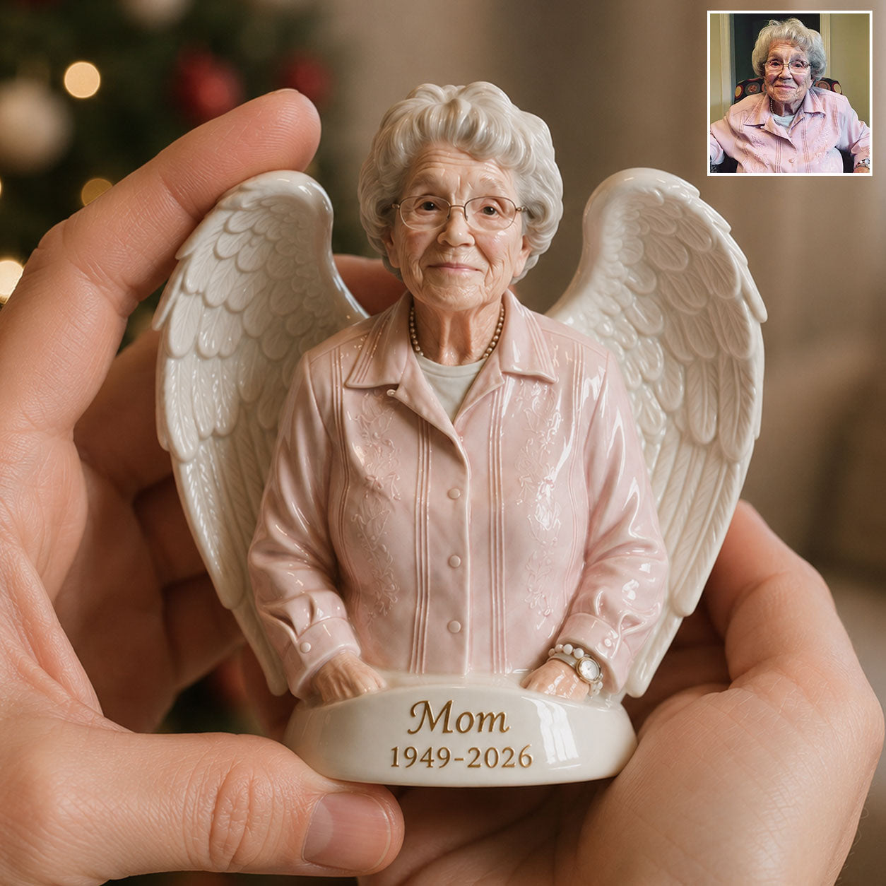 My Guardian Angel - Personalized Memorial 3D Plaque