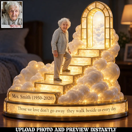 Personalized Memorial Gift, A Beautiful Keepsake to Honor a Loved One - Personalized Memorial Acrylic LED Night Light