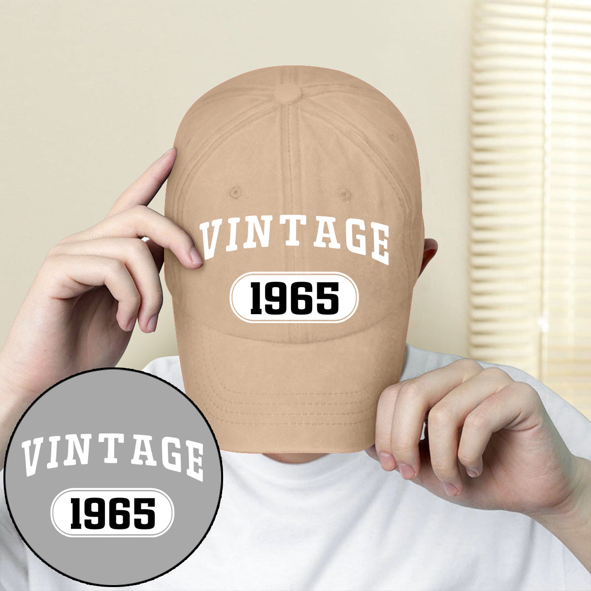 Birthday Gift Idea - Personalized Birthday Embroidered Classic Cap