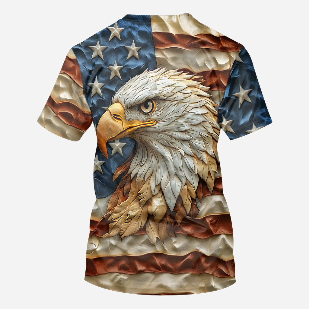 Starker Adler – Personalisiertes Weißkopfseeadler-Shirt